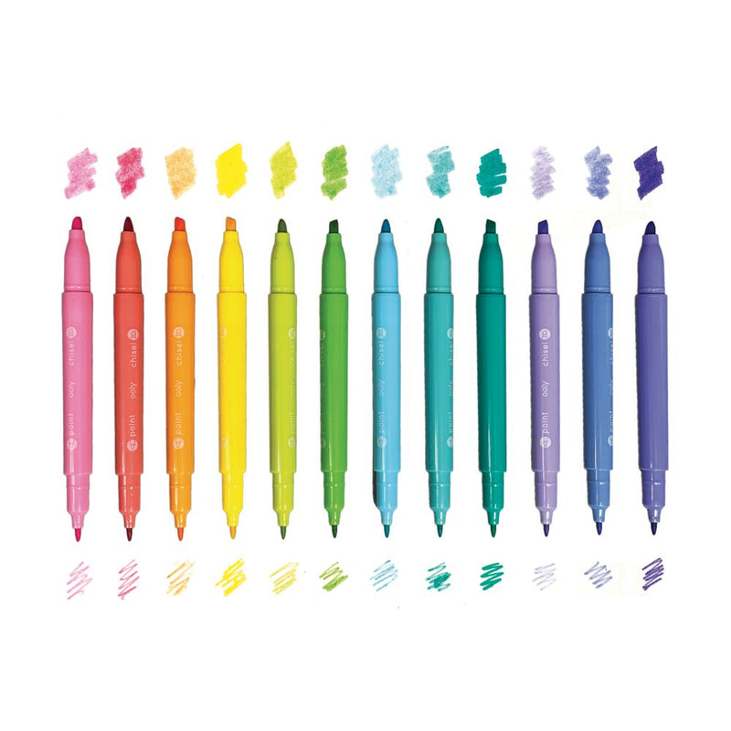 Pastel Hues Markers | Set of 12
