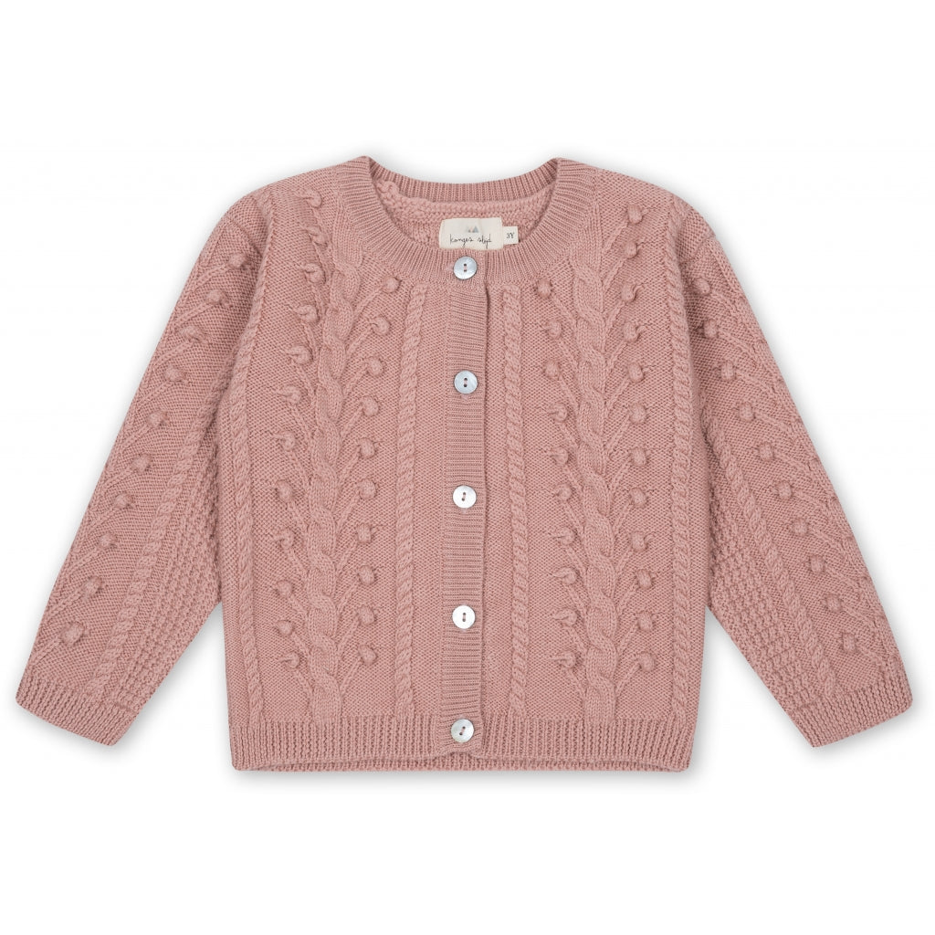 Merino Wool Silya Cardigan | Rose Blush – Barba & Roo