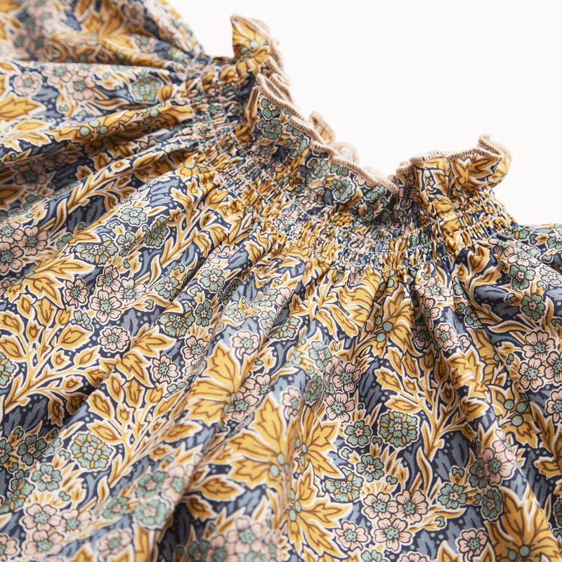 Mother May I Blouse | Aubrey Forest Liberty Print Cotton
