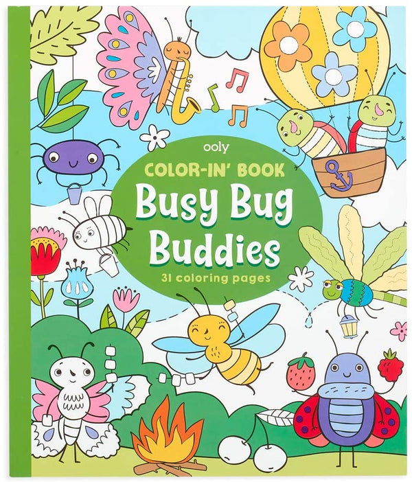 Color-in' Book | Busy Bug Buddies