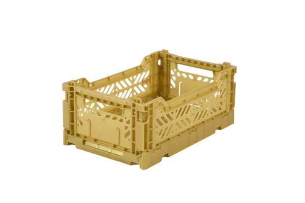 Aykasa folding crate | mini | gold