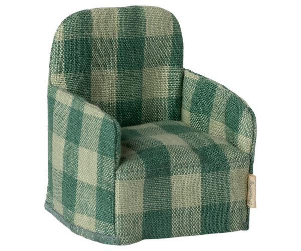 Folding Chair, Mouse | Green Plaid