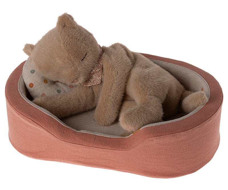 Plush Kitten, Medium | Cream Peach