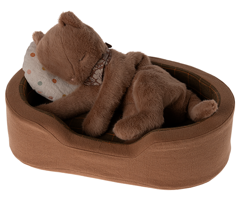 Plush Kitten, Medium | Nougat