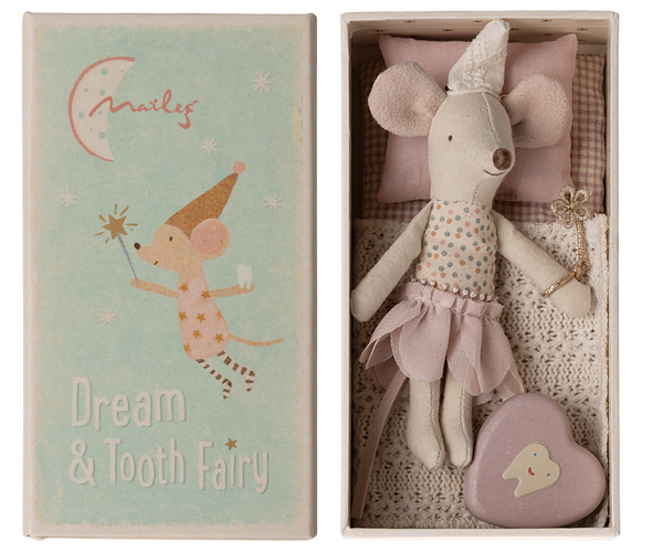 Tooth Fairy Mouse | Little Sister in Match Box