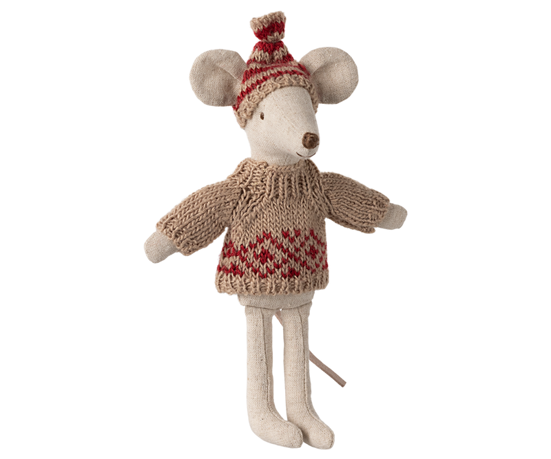 Knitted sweater and hat | Mum mouse