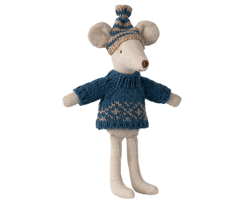 Knitted sweater and hat | Dad mouse