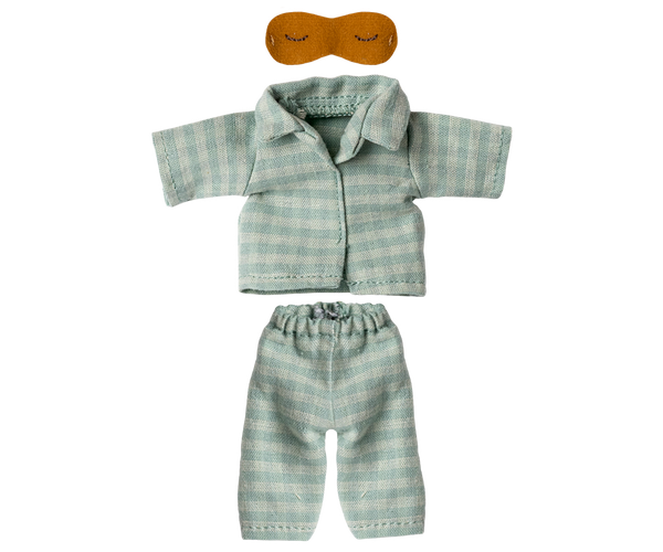 Pyjamas, Dad mouse | Mint/sand