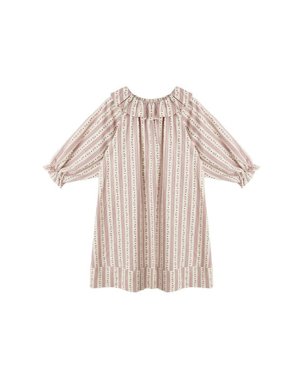 GIRL'S NIGHTGOWN | CANDY CANE STRIPE