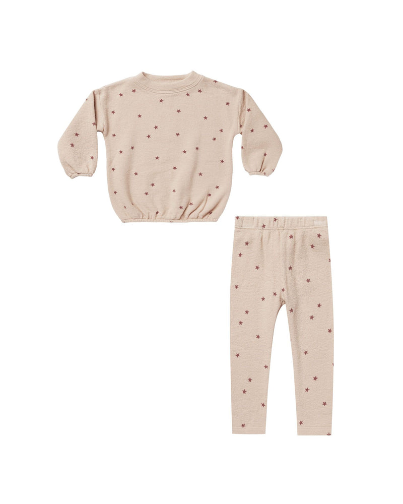 SPONGY KNIT SET | STARS