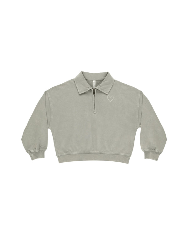 QUARTER ZIP PULLOVER | LAUREL