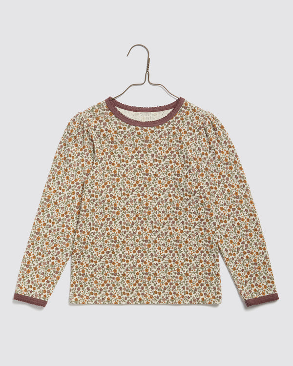Pointelle T-shirt | Orchard floral Jersey (Copy)