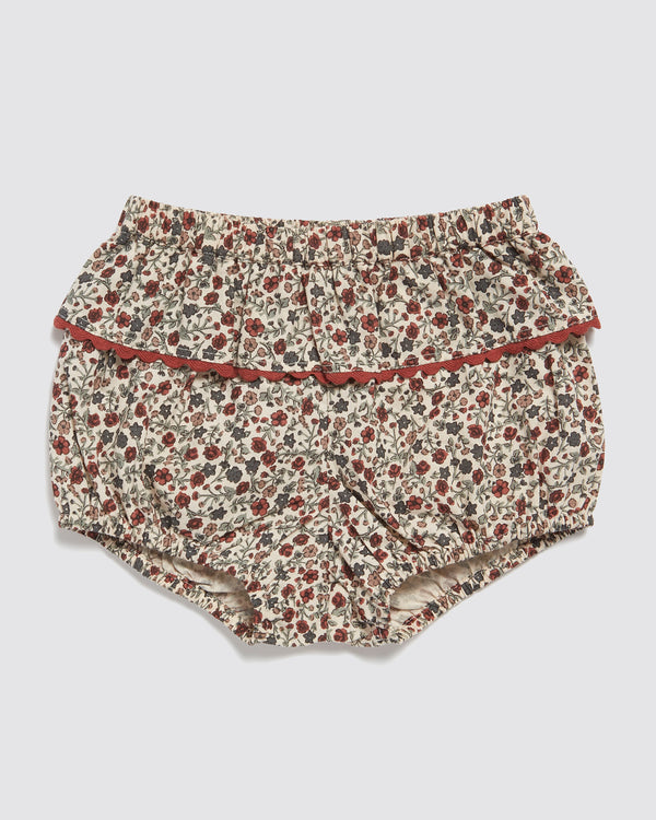 Frilly Poppy Bloomers | Cottage Floral