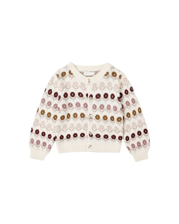 CHEYENNE CARDIGAN | FLORAL JACQUARD