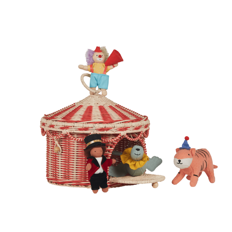 Circus Tent Basket