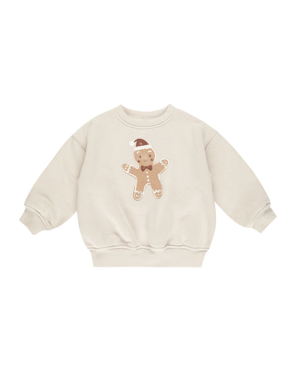 RELAXED SWEATSHIRT | GINGERBREAD