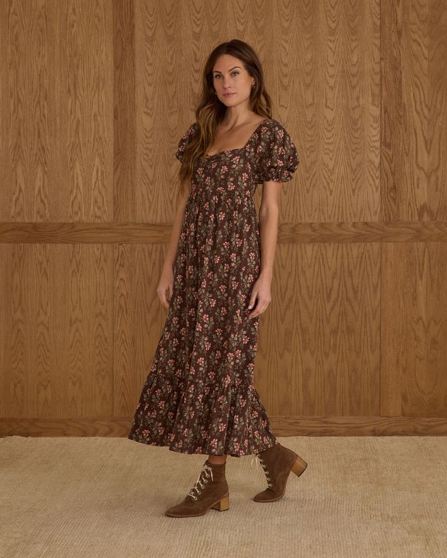 CHLOE DRESS | WINTER FLORAL