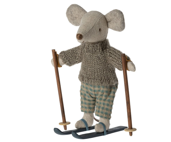 Winter Mouse with Ski Set | Big Brother