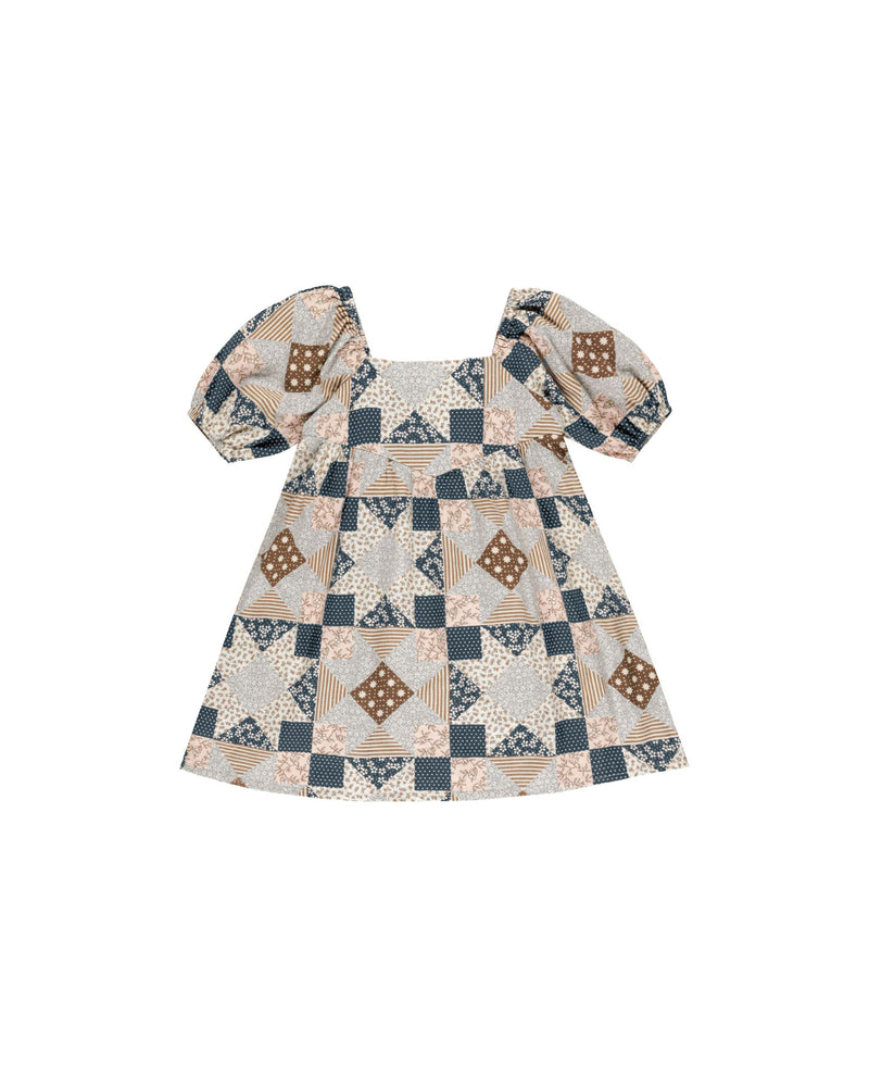 CASSIDY DRESS || PATCHWORK