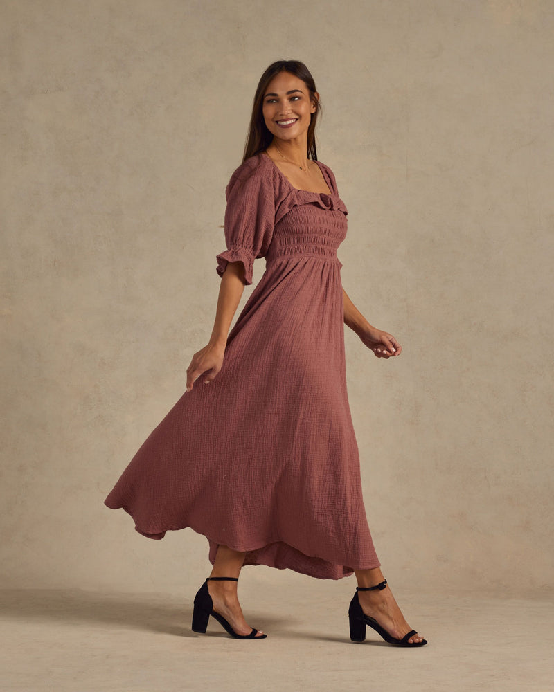 BIRDIE DRESS | RASPBERRY Barba & Roo BIRDIE DRESS | RASPBERRY Barba & Roo
