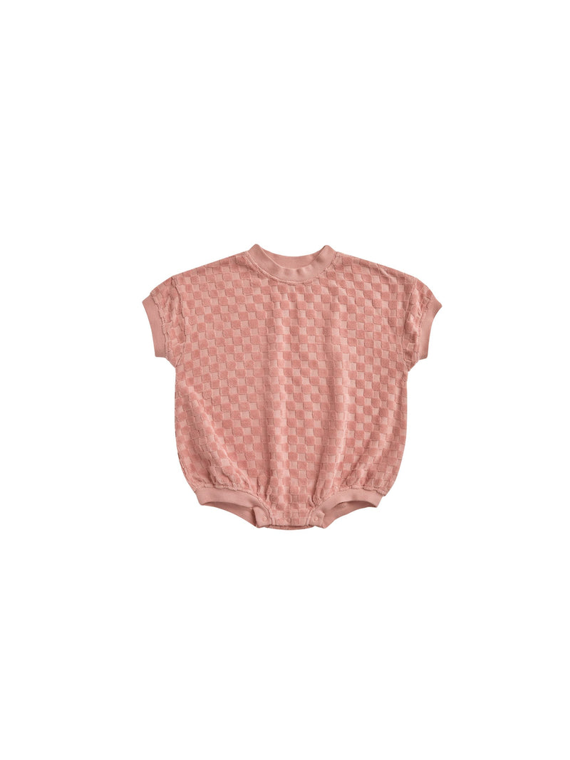 NOAH ROMPER | PINK CHECK