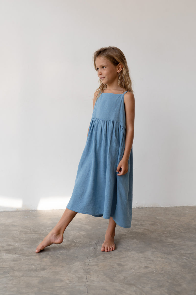 Field Dress | Cornflower