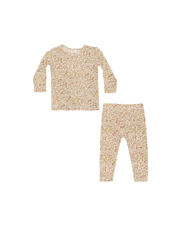 BAMBOO PAJAMA SET |HARVEST FLORAL