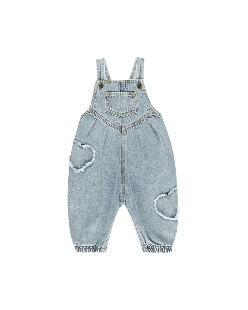 VINTAGE OVERALL | LIGHT WASHED DENIM