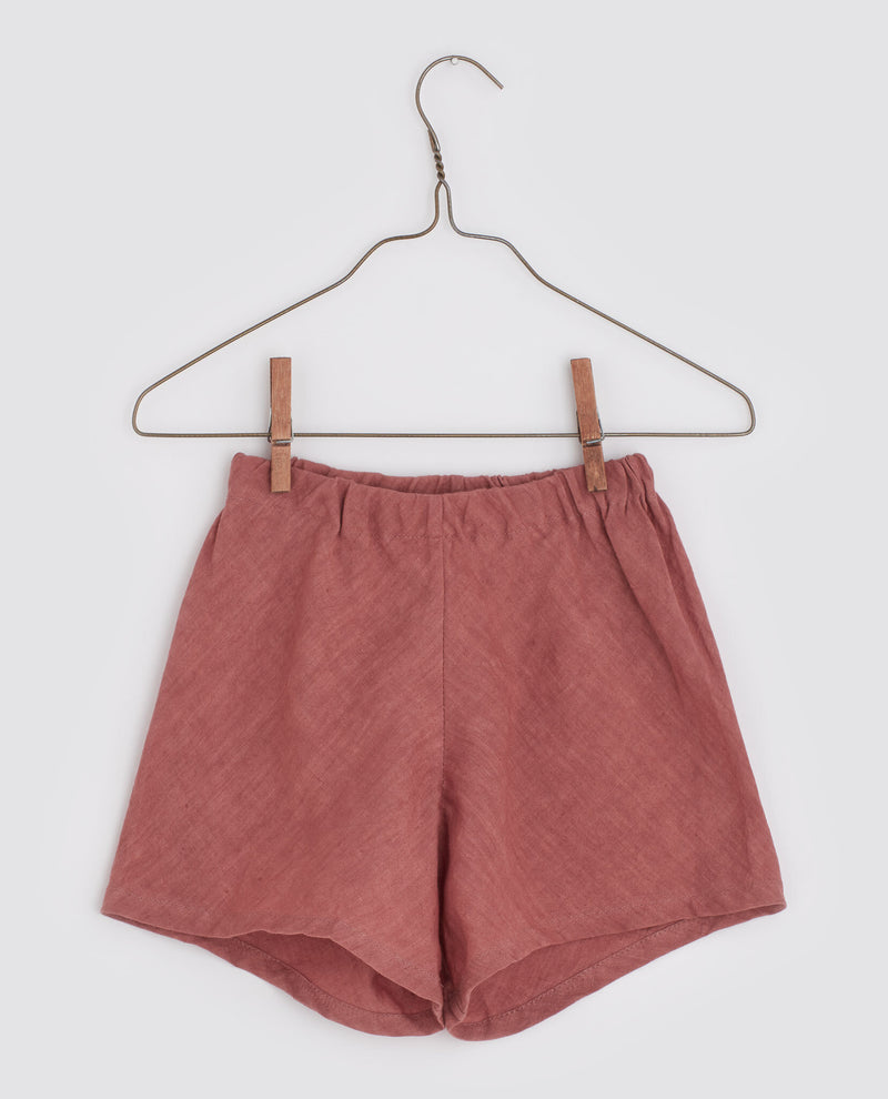 Amelia shorts | rose linen