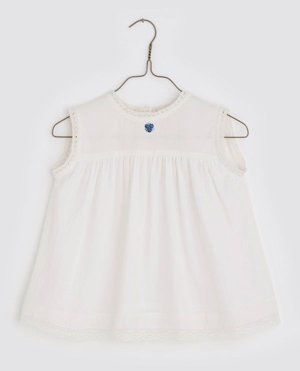 Lexi blouse | white cotton