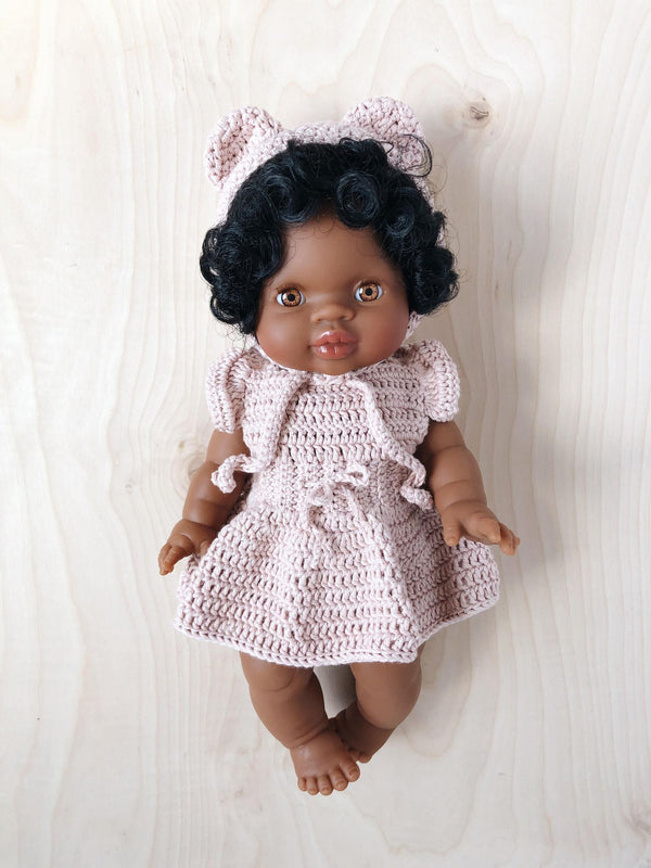 Doll Crochet Dress | Mauve