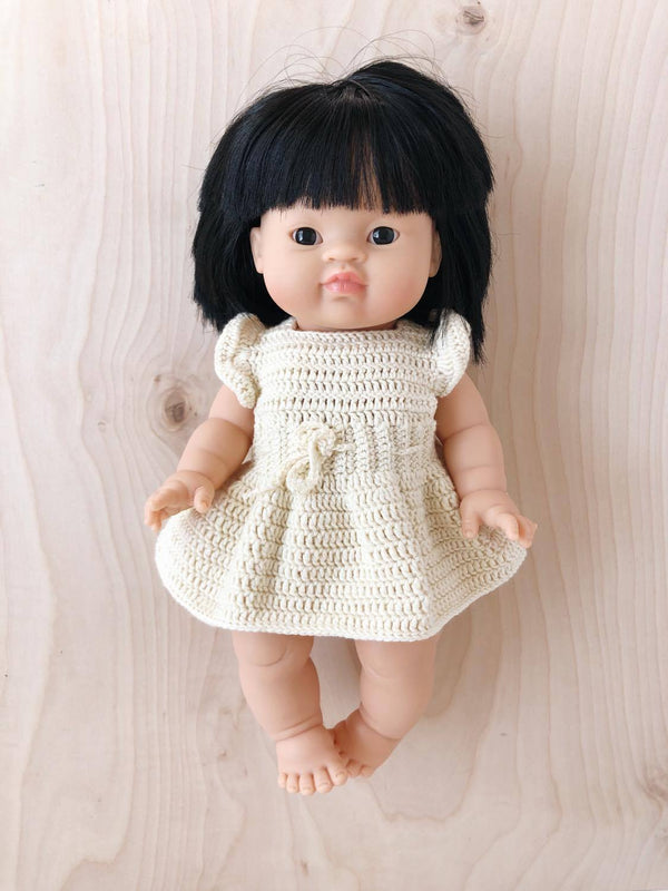 Doll Crochet Dress | Ivory