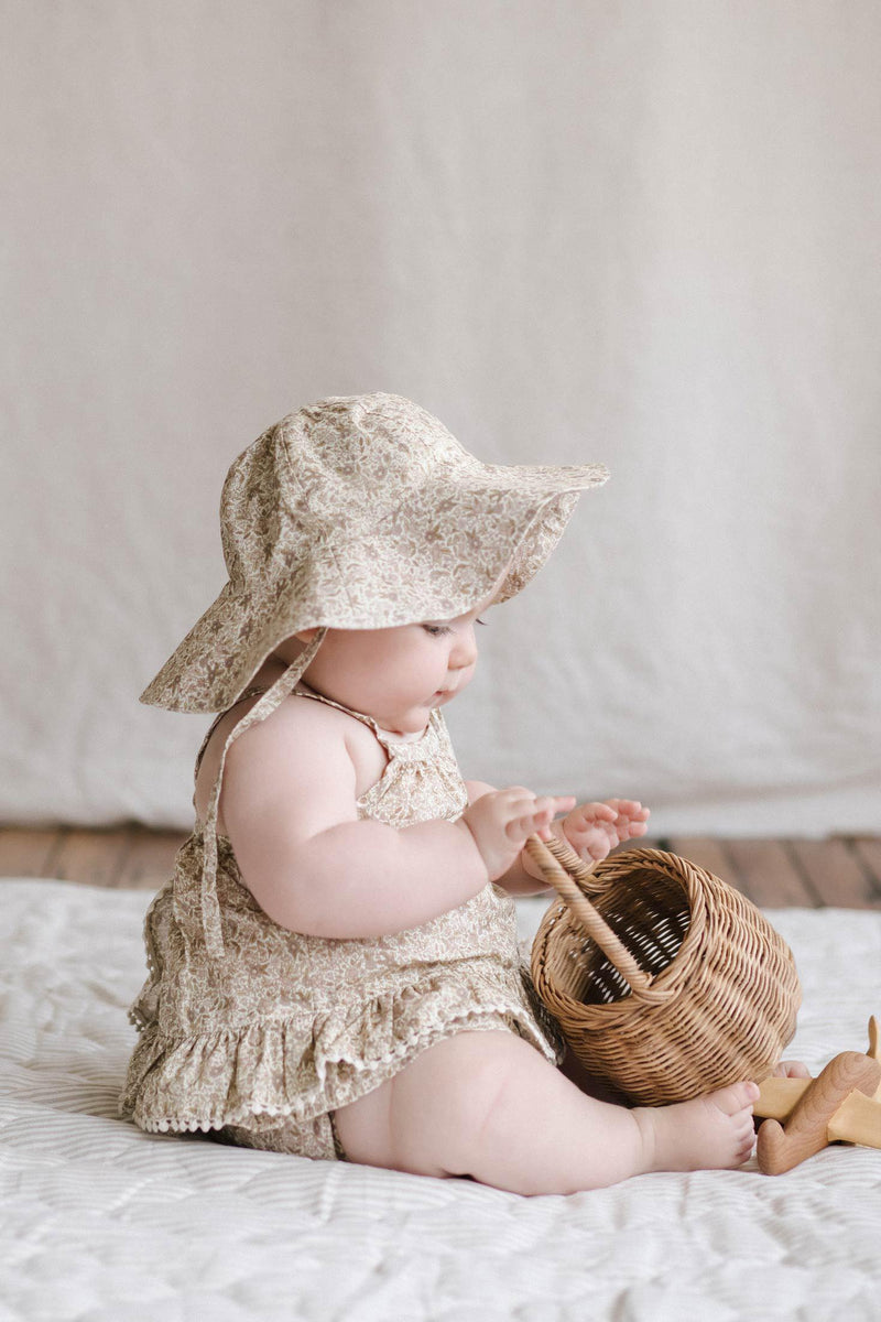 Organic Cotton Hat | Lottie Floral