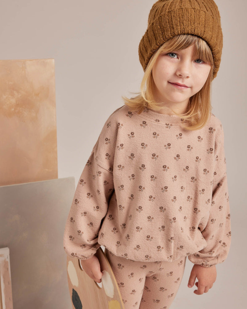 SLOUCHY PULLOVER | ENGLISH ROSE