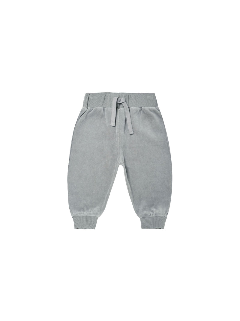 relaxed sweatpants | dusty blue