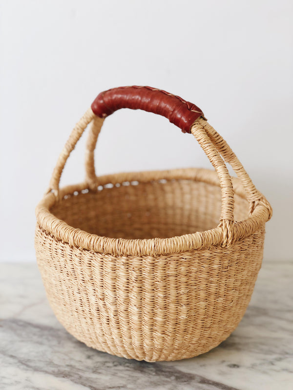 Mini Handwoven market basket