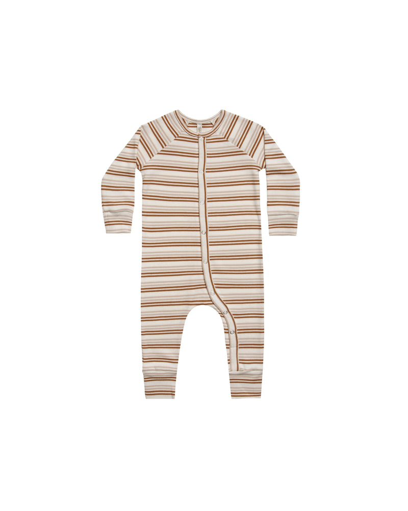 striped pajama longjohn