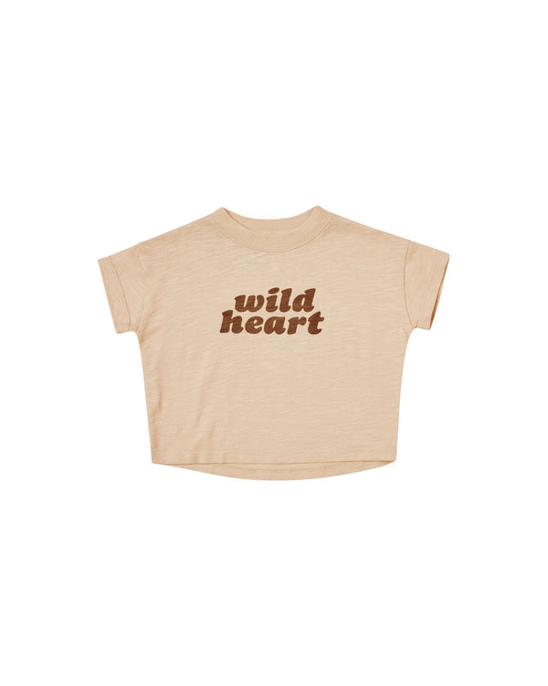 BOXY TEE | WILD HEART