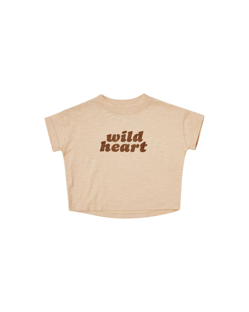 BOXY TEE | WILD HEART