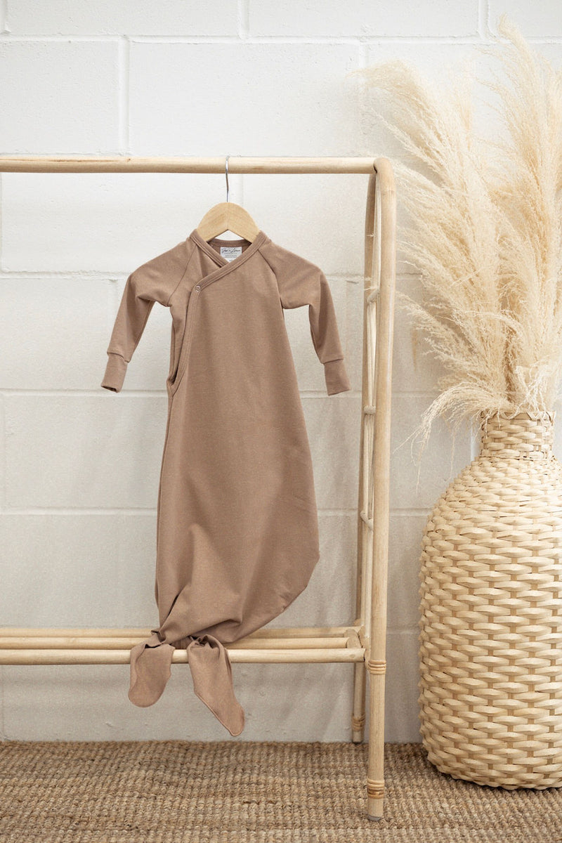 Infant Knot Gown | Fawn