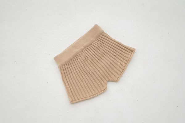 Essential Knit Shorts | Caramel