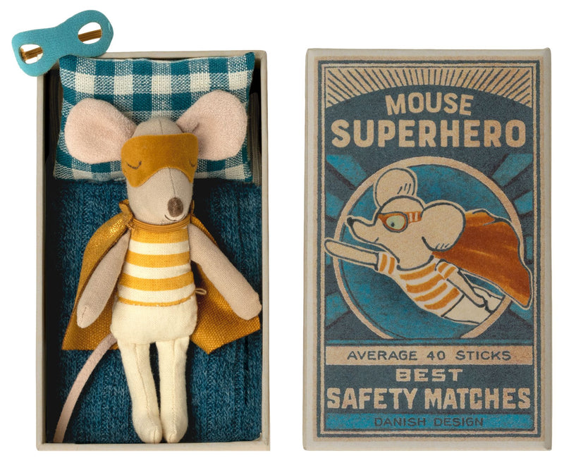 Super hero mouse | Little brother in matchbox