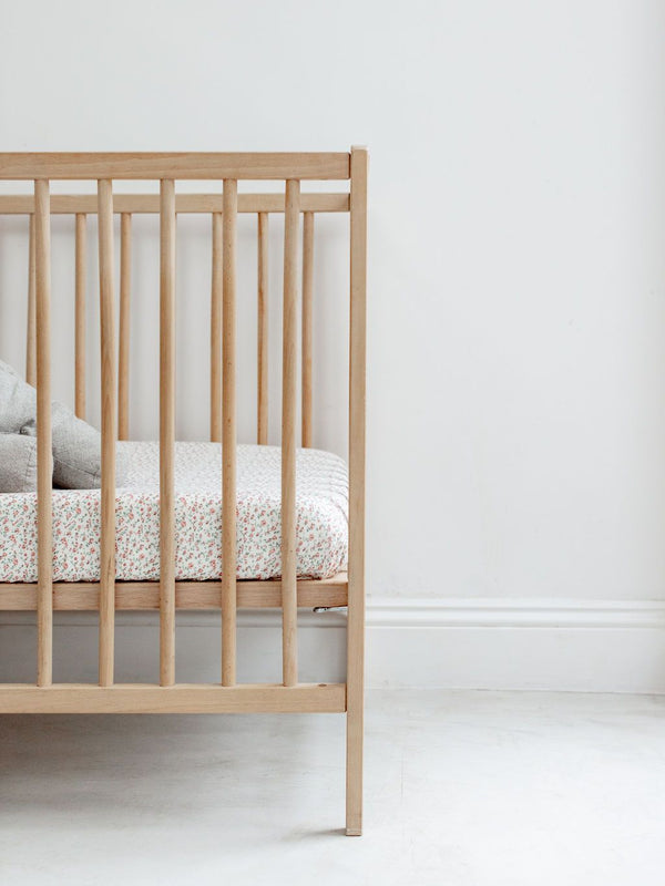 Fitted Crib Sheet | Rosy
