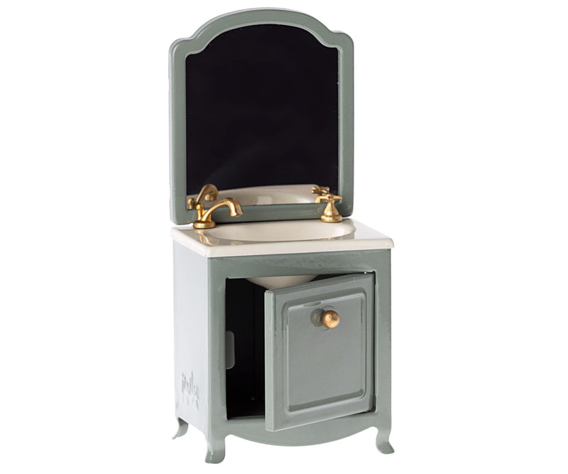 Sink Dresser W. Mirror, Mouse | DARK MINT