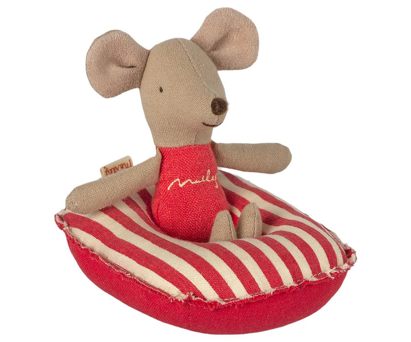 RUBBER BOAT, SMALL MOUSE | RED STRIPE