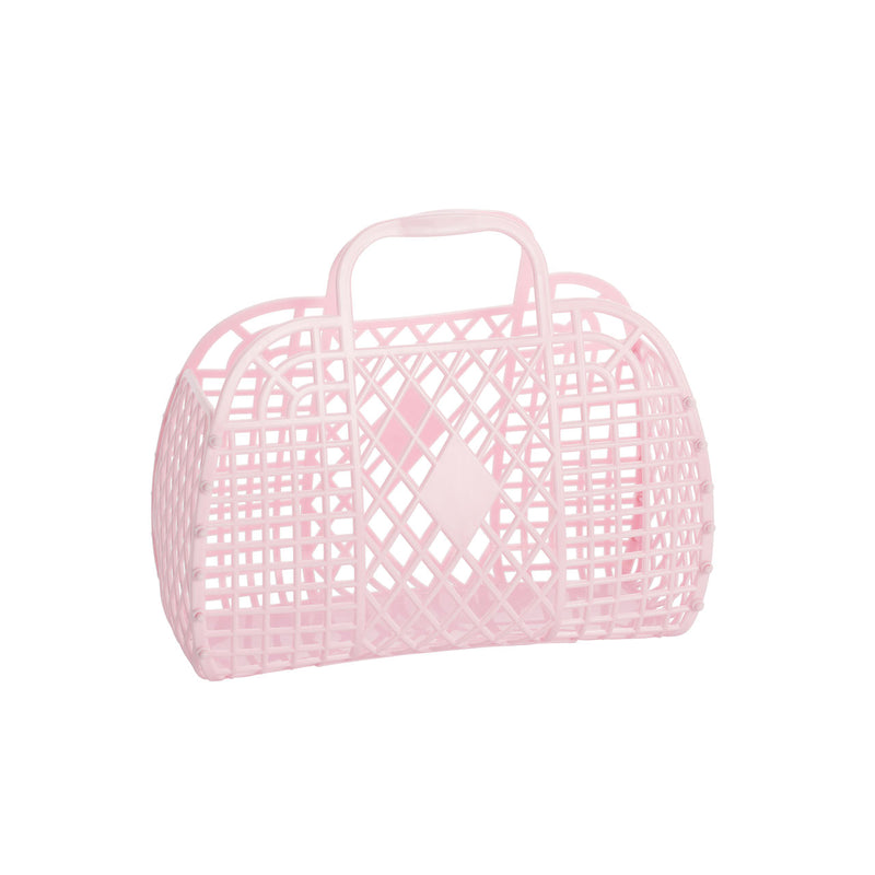 Retro Basket | Small | Pink