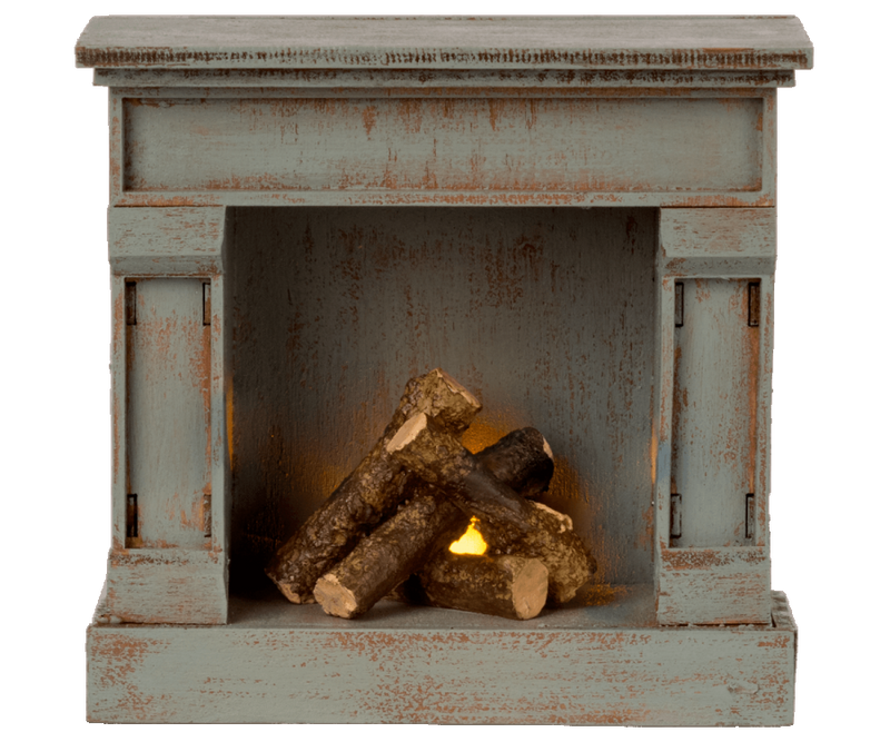 Fireplace | Vintage Blue
