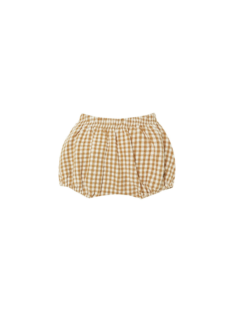 woven bloomers | honey gingham